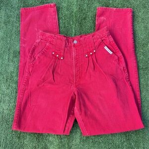 Red Rocky Mountain Jeans Bareback Vintage 90’s Western Style, size 32/13